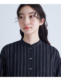 【congés payés】｜2BUY10%OFF・3BUY20%OFF｜スモッキングドビーブラウス 詳細画像 グレイッシュベージュ 16