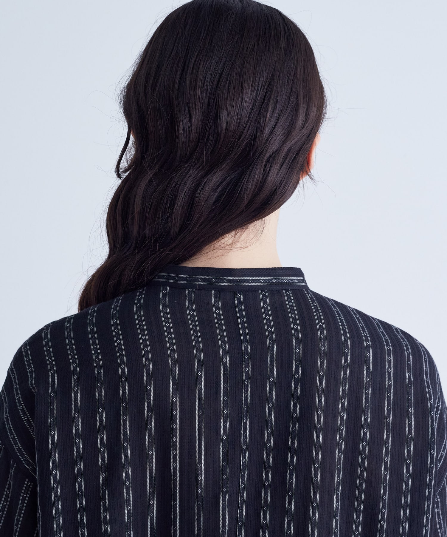 【congés payés】｜2BUY10%OFF・3BUY20%OFF｜スモッキングドビーブラウス 詳細画像 グレイッシュベージュ 17