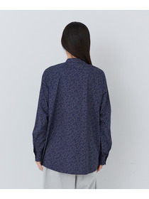 【congés payés】｜2BUY10%OFF・3BUY20%OFF｜オーバーダイプリントシャツ 詳細画像 ネイビー 16