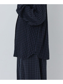 【congés payés】｜2BUY10%OFF・3BUY20%OFF｜フリルカラーシャツ 詳細画像 チェック 18