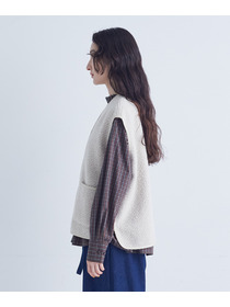 【congés payés】ライナー付きステンカラーコート 詳細画像 ブラック 13