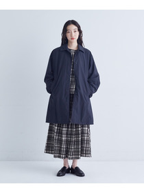 【congés payés】ライナー付きステンカラーコート 詳細画像 ブラック 15