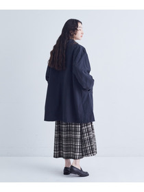 【congés payés】ライナー付きステンカラーコート 詳細画像 ブラック 17