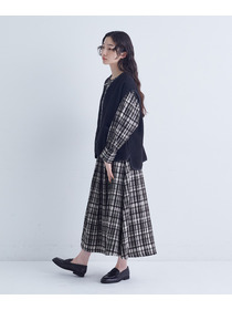 【congés payés】ライナー付きステンカラーコート 詳細画像 ブラック 29