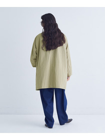 【congés payés】ライナー付きステンカラーコート 詳細画像 ブラック 3