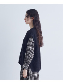 【congés payés】ライナー付きステンカラーコート 詳細画像 ブラック 31