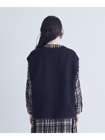 【congés payés】ライナー付きステンカラーコート 詳細画像 ブラック 32