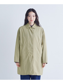 【congés payés】ライナー付きステンカラーコート 詳細画像 ブラック 4