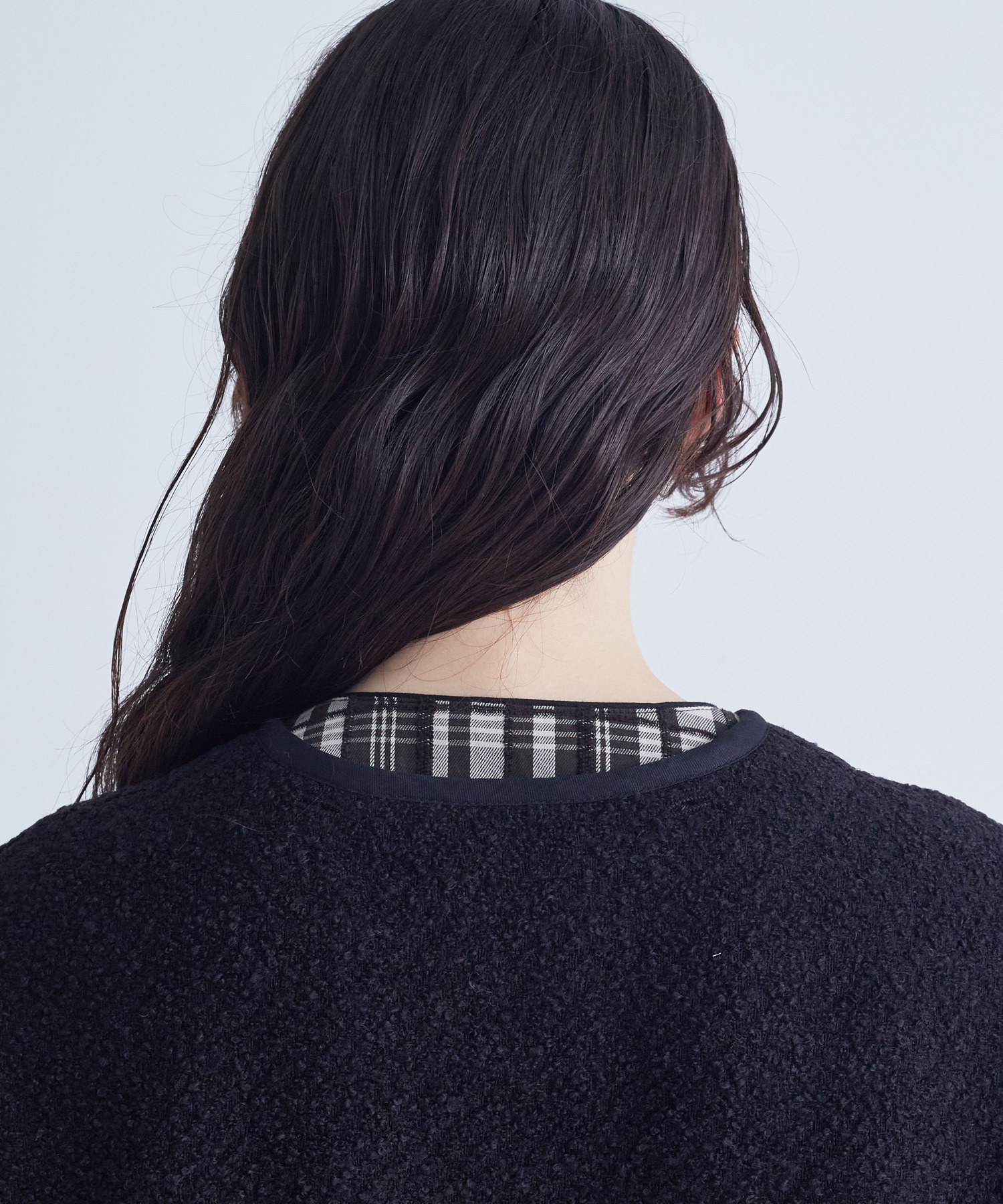 【congés payés】ライナー付きステンカラーコート 詳細画像 ブラック 34