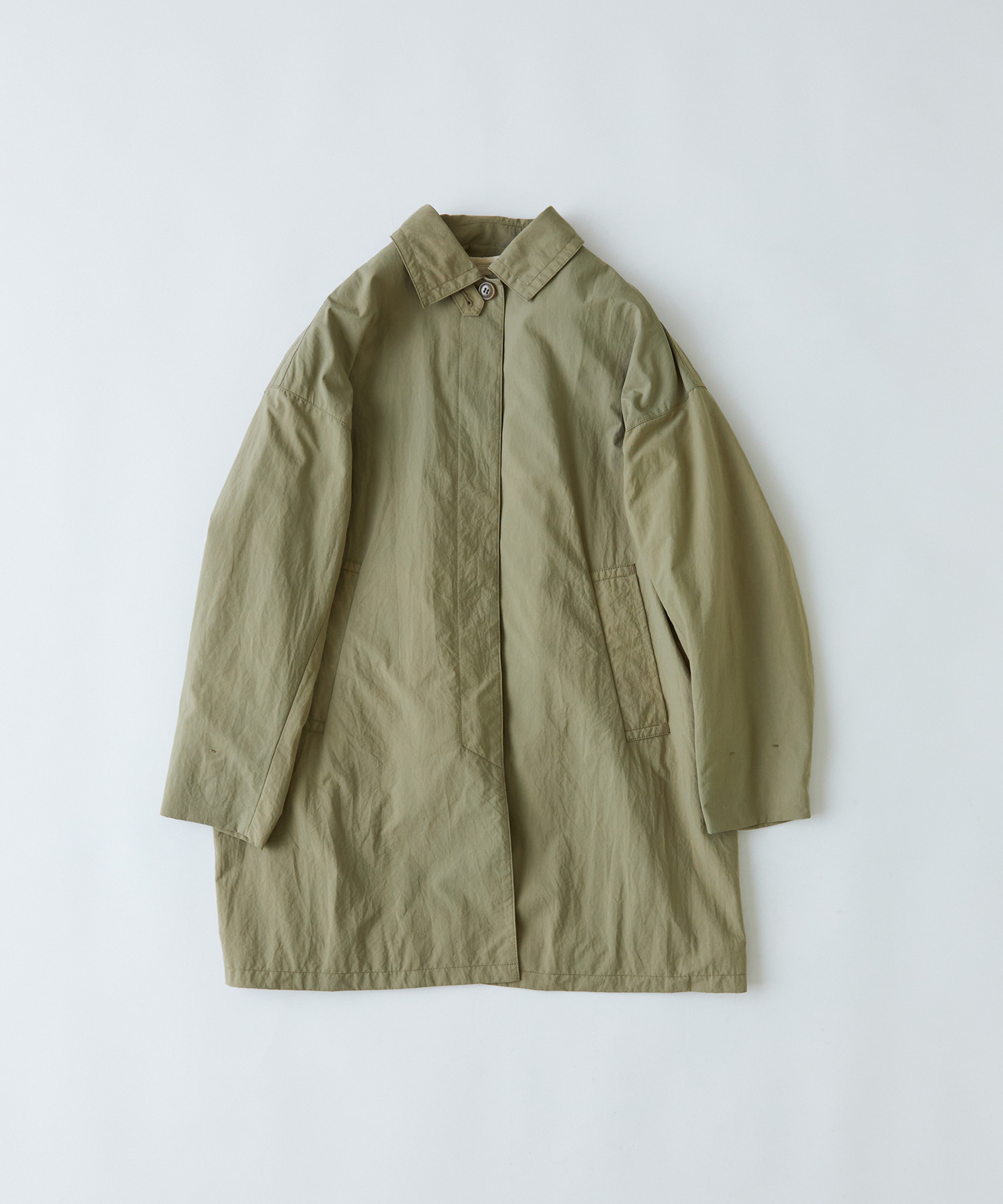 【congés payés】ライナー付きステンカラーコート 詳細画像 ベージュ 1