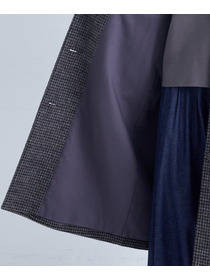 【congés payés】｜2BUY10%OFF・3BUY20%OFF｜シャギーステンカラーコート 詳細画像 ネイビー 23