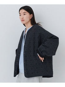 【congés payés】｜2BUY10%OFF・3BUY20%OFF｜【11月お気に入り登録ブランド内3位】フォークロア刺繍ショートジャケット 詳細画像 チャコールグレー 18