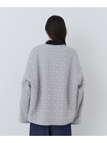 【congés payés】｜2BUY10%OFF・3BUY20%OFF｜【11月お気に入り登録ブランド内3位】フォークロア刺繍ショートジャケット 詳細画像 チャコールグレー 7