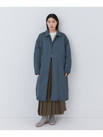 【congés payés】｜2BUY10%OFF・3BUY20%OFF｜【11月ベストセラーブランド内4位】中綿ステンカラーコート 詳細画像 ブルーグリーン 12