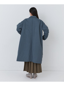 【congés payés】｜2BUY10%OFF・3BUY20%OFF｜【11月ベストセラーブランド内4位】中綿ステンカラーコート 詳細画像 ブルーグリーン 14