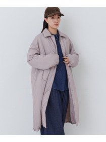 【congés payés】｜2BUY10%OFF・3BUY20%OFF｜【11月ベストセラーブランド内4位】中綿ステンカラーコート 詳細画像 ブルーグリーン 4