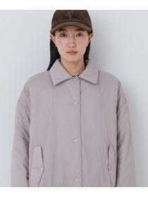 【congés payés】｜2BUY10%OFF・3BUY20%OFF｜【11月ベストセラーブランド内4位】中綿ステンカラーコート 詳細画像 ブルーグリーン 8