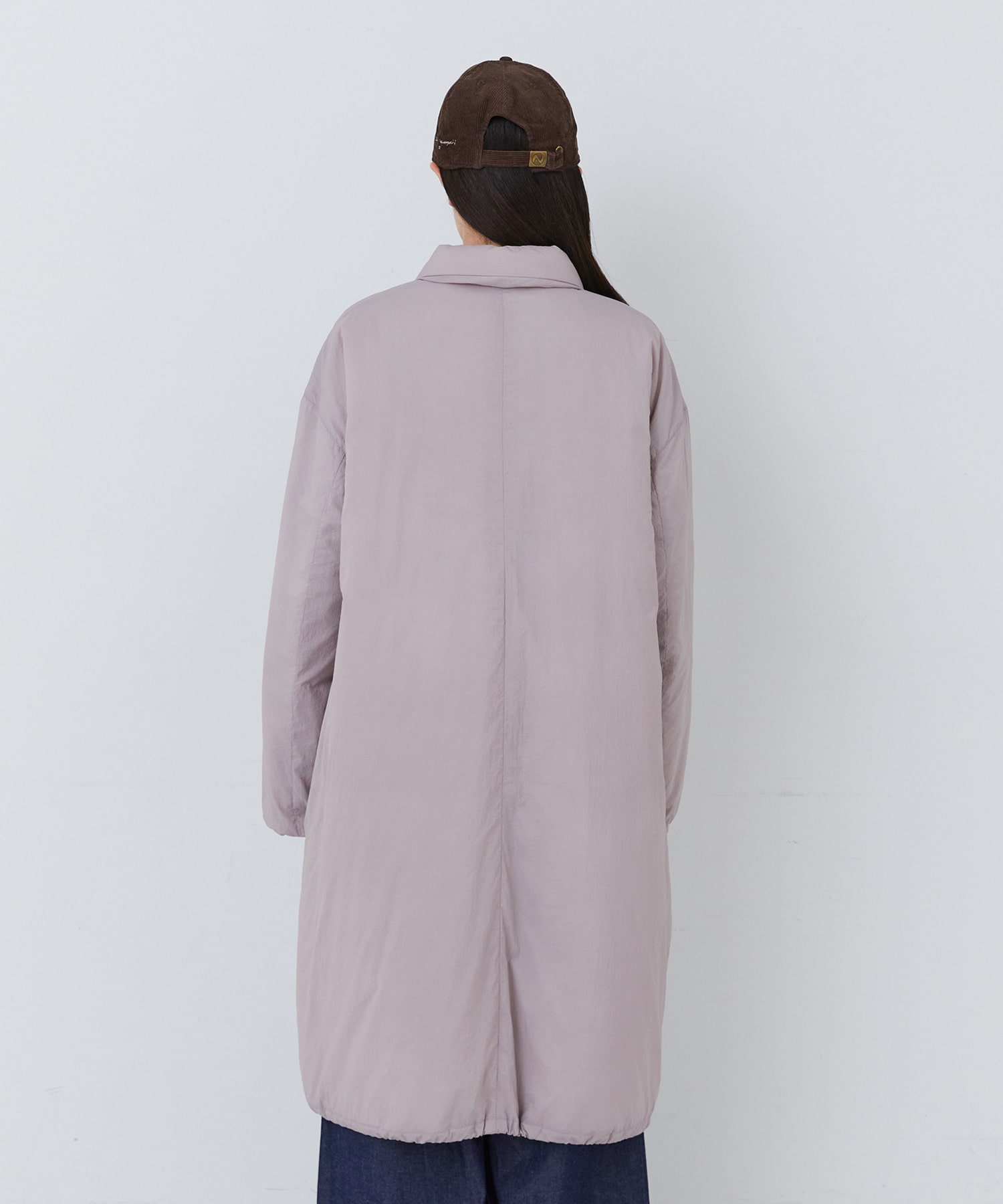 【congés payés】｜2BUY10%OFF・3BUY20%OFF｜【11月ベストセラーブランド内4位】中綿ステンカラーコート 詳細画像 ブルーグリーン 7