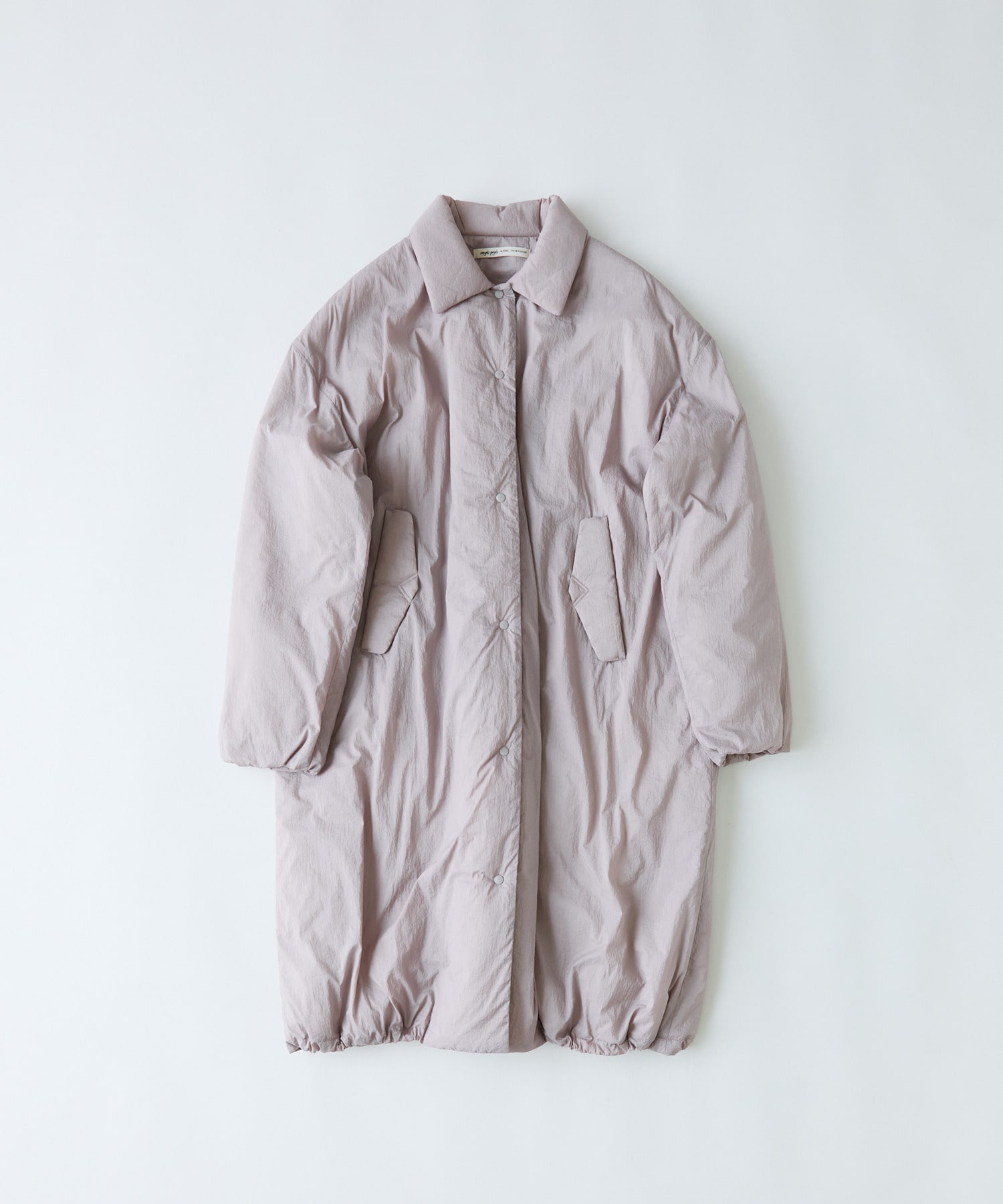 【congés payés】｜2BUY10%OFF・3BUY20%OFF｜【11月ベストセラーブランド内4位】中綿ステンカラーコート 詳細画像 ピンク 1