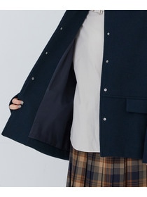 【congés payés】｜2BUY10%OFF・3BUY20%OFF｜ウールビーバーショートコート 詳細画像 ブラック 10