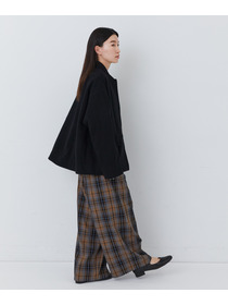 【congés payés】｜2BUY10%OFF・3BUY20%OFF｜ウールビーバーショートコート 詳細画像 ブラック 13