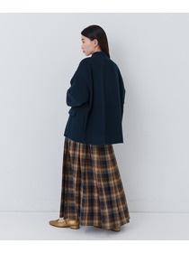 【congés payés】｜2BUY10%OFF・3BUY20%OFF｜ウールビーバーショートコート 詳細画像 ブラック 3