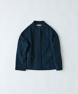 【congés payés】｜2BUY10%OFF・3BUY20%OFF｜ウールビーバーショートコート 詳細画像 ネイビー 1