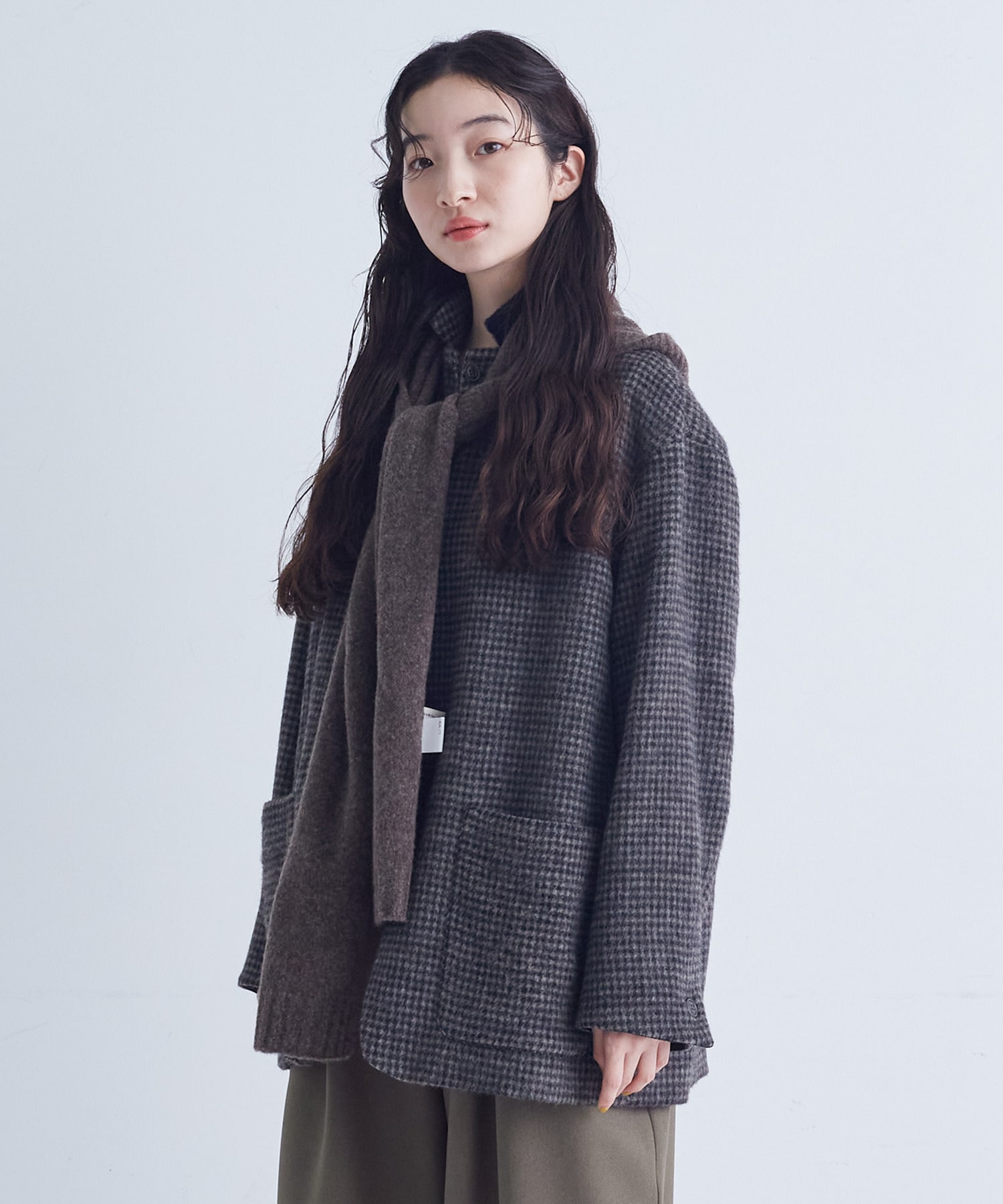 Bibiy. ダークグレー テーラードジャケット テーラードジャケット｜BIGI online store - ビギ オンラインストア