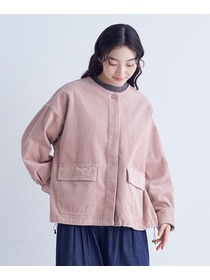 【congés payés】｜2BUY10%OFF・3BUY20%OFF｜【FAVE】コーデュロイブルゾン 詳細画像 ブラウン 13