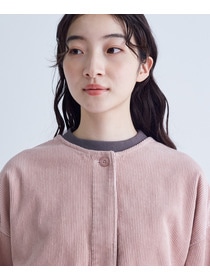 【congés payés】｜2BUY10%OFF・3BUY20%OFF｜【FAVE】コーデュロイブルゾン 詳細画像 ブラウン 17