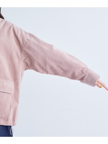 【congés payés】｜2BUY10%OFF・3BUY20%OFF｜【FAVE】コーデュロイブルゾン 詳細画像 ブラウン 19