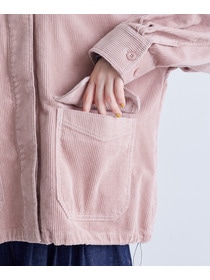 【congés payés】｜2BUY10%OFF・3BUY20%OFF｜【FAVE】コーデュロイブルゾン 詳細画像 ブラウン 20