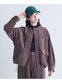 【congés payés】｜2BUY10%OFF・3BUY20%OFF｜【FAVE】コーデュロイブルゾン 詳細画像 ブラウン 33