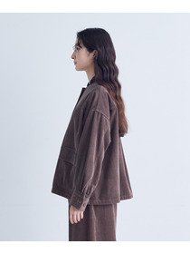 【congés payés】｜2BUY10%OFF・3BUY20%OFF｜【FAVE】コーデュロイブルゾン 詳細画像 ブラウン 35
