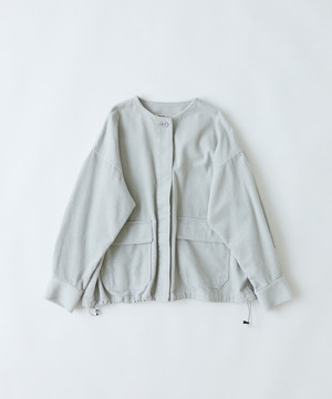 【congés payés】｜2BUY10%OFF・3BUY20%OFF｜【FAVE】コーデュロイブルゾン 詳細画像 ライトグレー 1