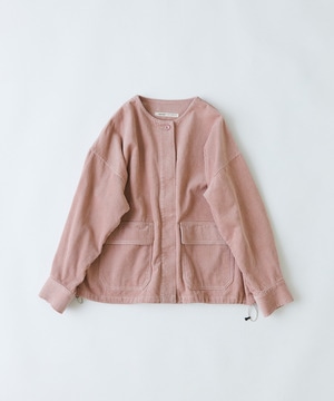 【congés payés】｜2BUY10%OFF・3BUY20%OFF｜【FAVE】コーデュロイブルゾン 詳細画像 ピンク 1