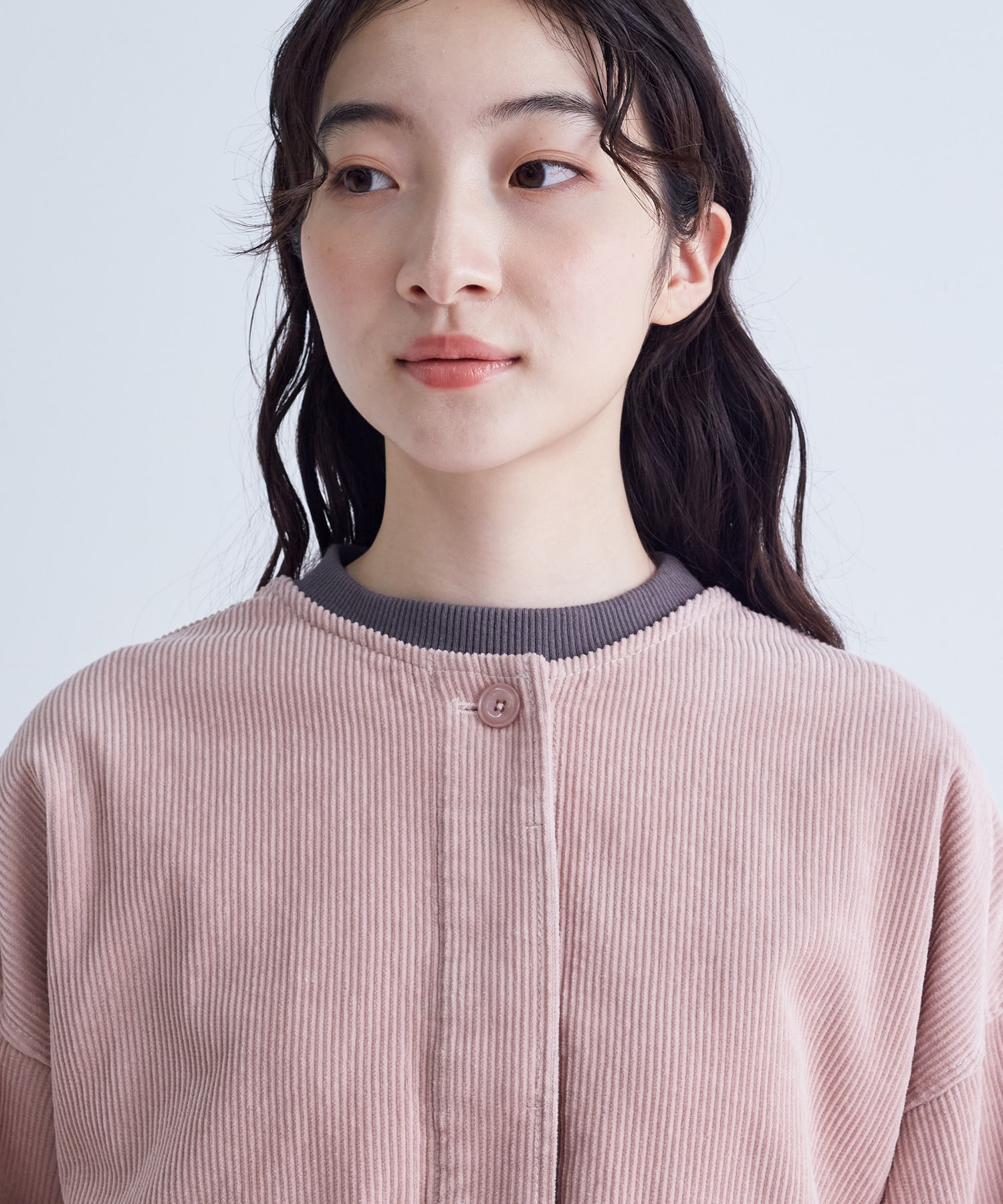 【congés payés】｜2BUY10%OFF・3BUY20%OFF｜【FAVE】コーデュロイブルゾン 詳細画像 ブラウン 17