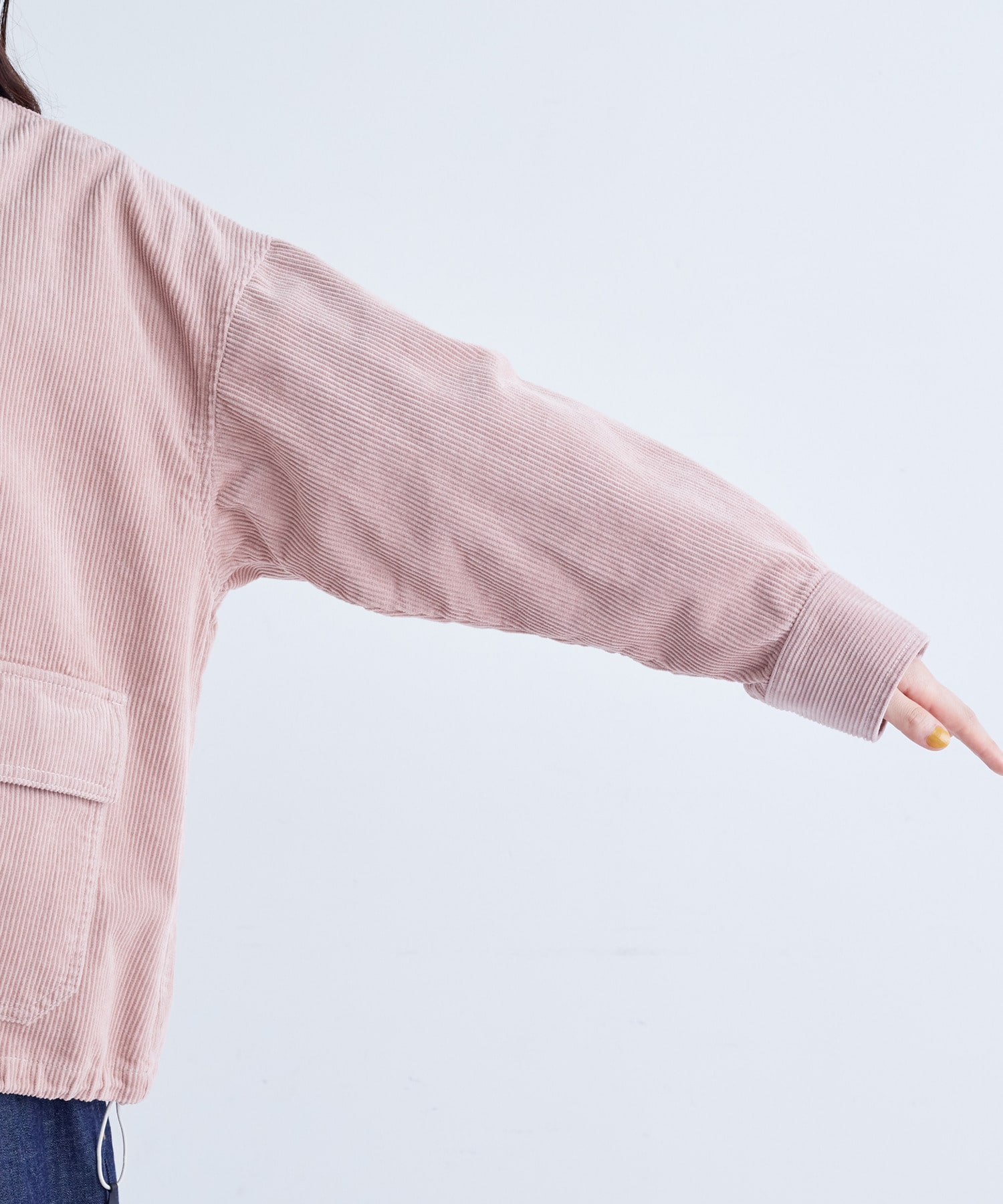 【congés payés】｜2BUY10%OFF・3BUY20%OFF｜【FAVE】コーデュロイブルゾン 詳細画像 ブラウン 19