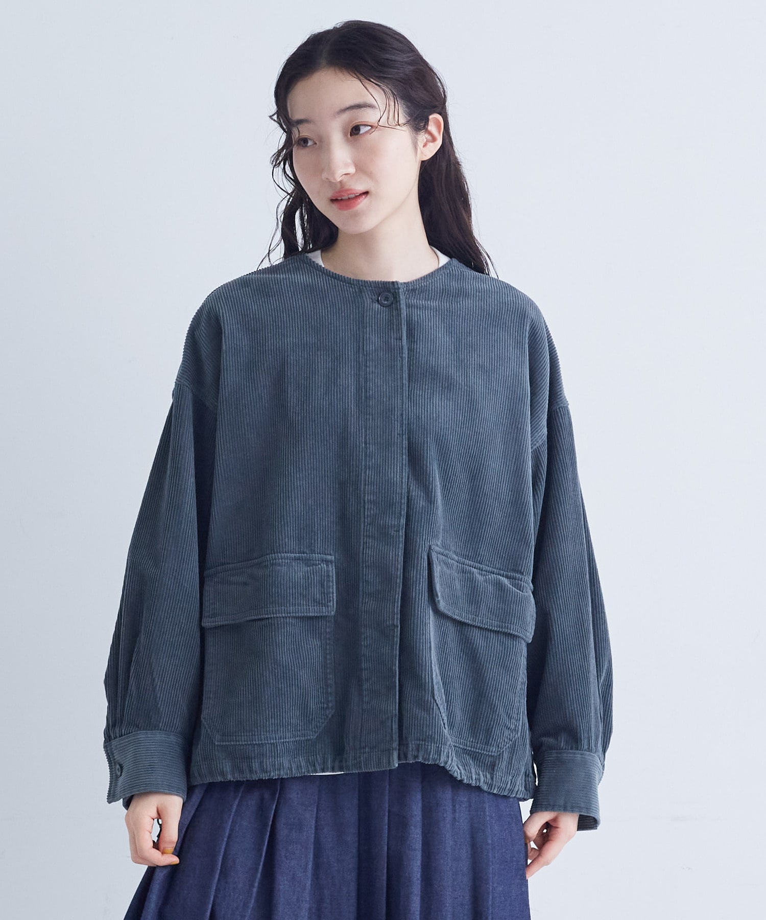 【congés payés】｜2BUY10%OFF・3BUY20%OFF｜【FAVE】コーデュロイブルゾン 詳細画像 ブラウン 26