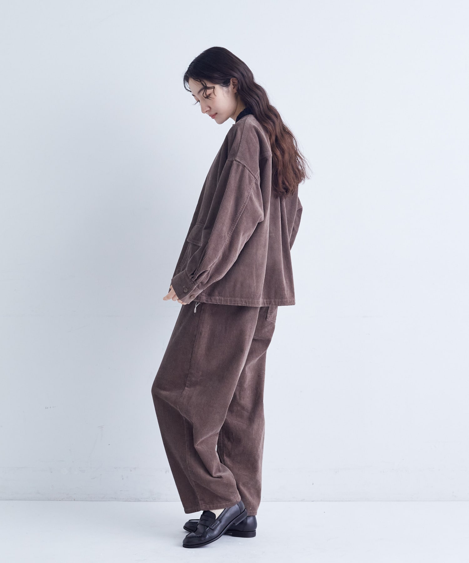 【congés payés】｜2BUY10%OFF・3BUY20%OFF｜【FAVE】コーデュロイブルゾン 詳細画像 ブラウン 31