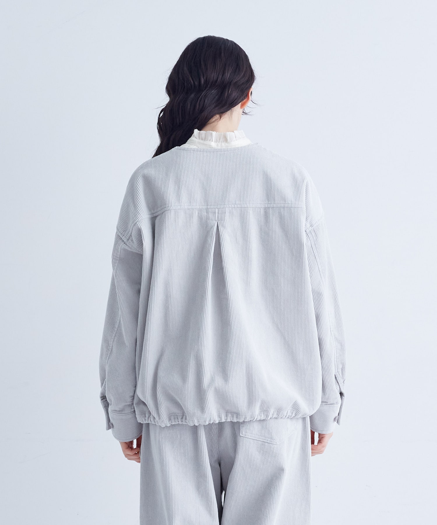 【congés payés】｜2BUY10%OFF・3BUY20%OFF｜【FAVE】コーデュロイブルゾン 詳細画像 ブラウン 8