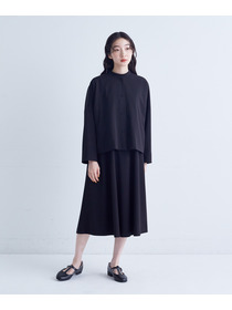 【congés payés】ラウンドカラーショートジャケット 詳細画像 ブラック 1