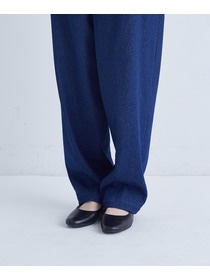 【congés payés】｜2BUY10%OFF・3BUY20%OFF｜ベルト付きデニムワイドパンツ 詳細画像 インディゴブルー 18