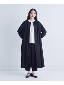 【congés payés】裾タックイージーパンツ 詳細画像 チャコールグレー 15