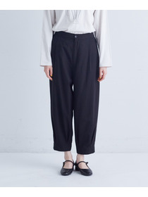 【congés payés】裾タックイージーパンツ 詳細画像 チャコールグレー 20