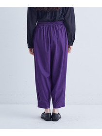 【congés payés】裾タックイージーパンツ 詳細画像 チャコールグレー 8