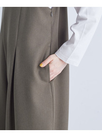 【congés payés】｜2BUY10%OFF・3BUY20%OFF｜Vネックオーバーオール 詳細画像 ネイビー 11