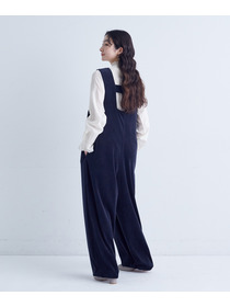 【congés payés】｜2BUY10%OFF・3BUY20%OFF｜Vネックオーバーオール 詳細画像 ネイビー 15