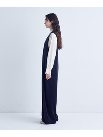 【congés payés】｜2BUY10%OFF・3BUY20%OFF｜Vネックオーバーオール 詳細画像 ネイビー 17