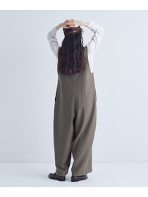 【congés payés】｜2BUY10%OFF・3BUY20%OFF｜Vネックオーバーオール 詳細画像 ネイビー 4